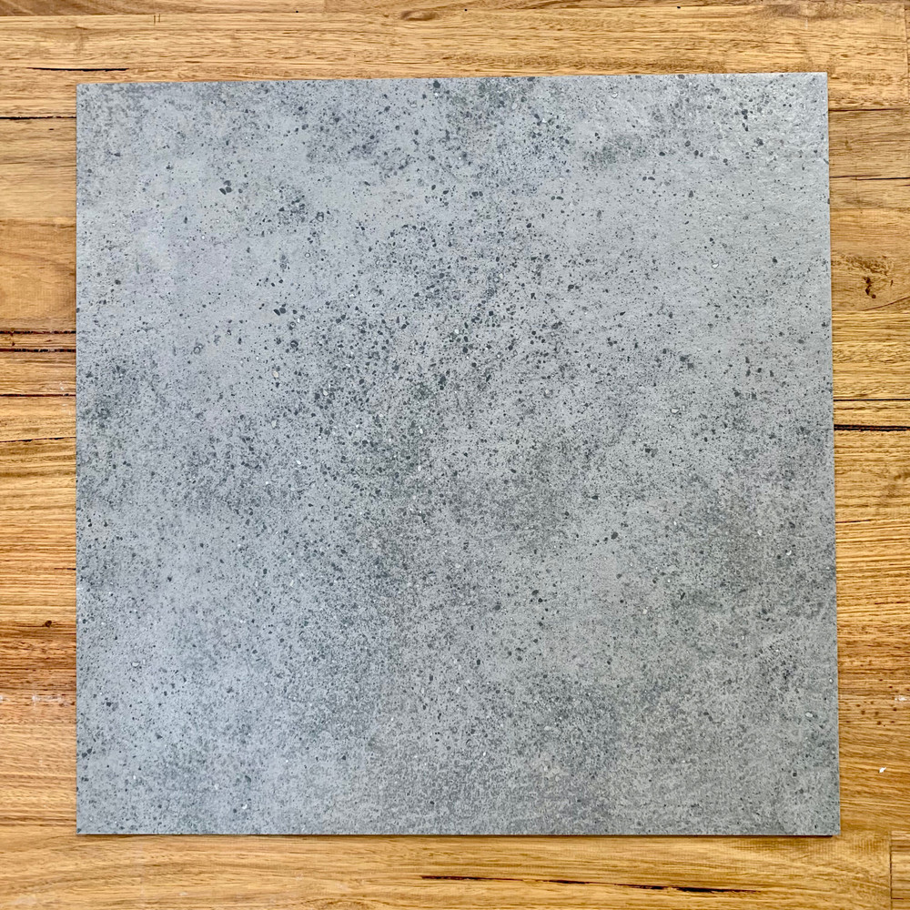 Concrete look wall and floor tile 