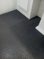  Black Penny Round Mosaic Tile -  Matt/Satin Finish