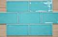 Aqua Green Craquelle Subway Tile