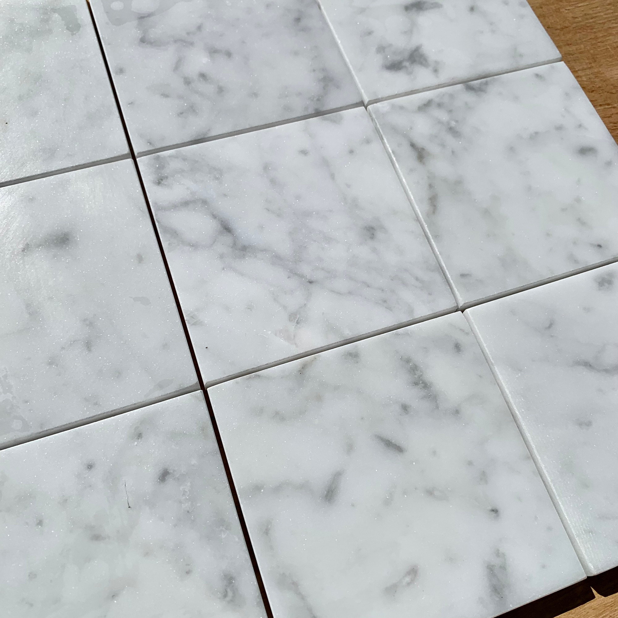 Carrara Marble 100mm Wall and Floor Tile