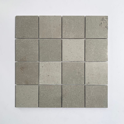 New Grey Marble Square Mosaic 75mm