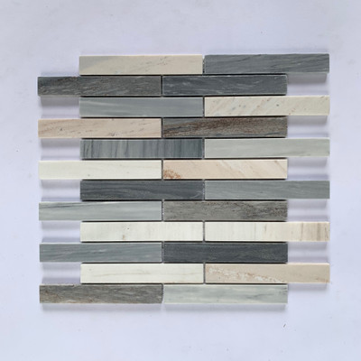 Blue Sandstone Brick Mosaic