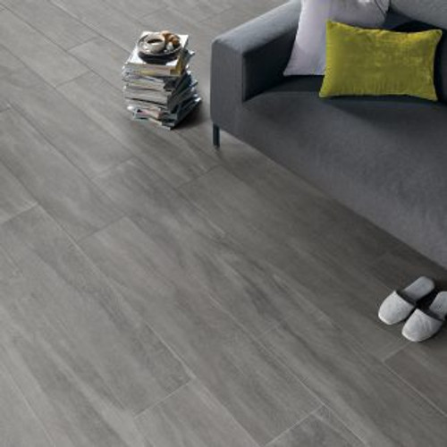 Ever Forest Grey Timber Look Tiles