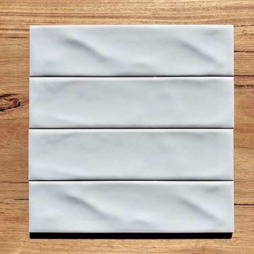 Marlow Ripple Cloud White Gloss 300x75mm Marlow Ripple Cloud White Gloss 300x75mm