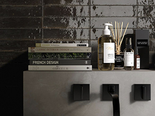 Lume Black Wall Tile Lume Black Wall Tile