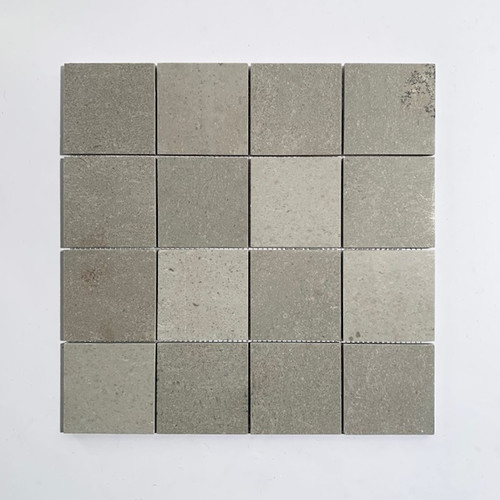 New Grey Marble Square Mosaic 75mm