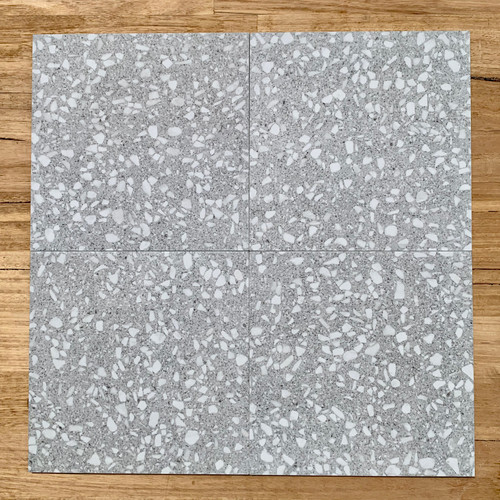 Nordic Grey Terrazzo Porcelain  Wall and Floor Tile