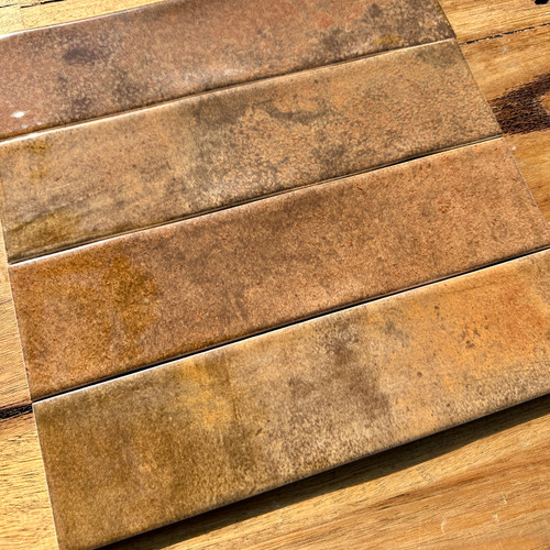 Carmel Cotto Gloss Wall Tile 300x75mm