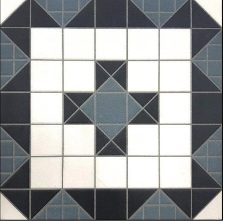 Heritage Chichester Pattern Floor Tile 316mm - Tiles4less