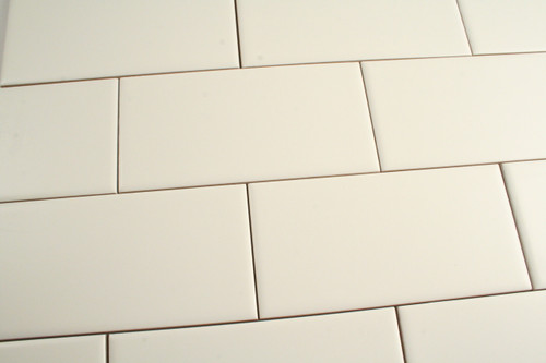 150x75mm white non rectified wall tile