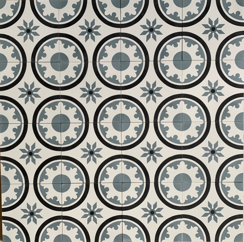 Cordoba Encaustic Cement Tile - 16 tiles