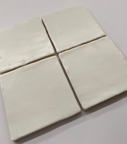 Sample of Barcelona Matt White Wall Tile - 100x100mm Sample of Barcelona Matt White Wall Tile - 100x100mm
