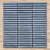 Small Kit Kat Steel Grey Gloss Mosaic Tile - Tiles4less