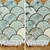 Ming green marble tumbled fish scale mosaic tile colour enhanced sealer comparison