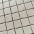 Textured anti-slip Off White Square Mosaic Tile 48mm