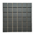 Textured Charcoal Anti-slip Square Mosaic Tile 48mm