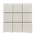 PGU-01 Textured Off White Square Mosaic Tile 97mm - Tiles4less