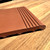 Tuscan Natural Terracotta Bullnose step tread tile 300mm