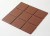 PGU- 87 Textured Terracotta Square Mosaic Tile 97mm
