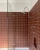 Textured Chestnut Square Mosaic Wall and Floor Tile 97mm