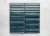 Shadow Dark Green Gloss Kit Kat Mosaic Tiles 145x22mm - Tiles4less