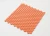 19mm Orange Gloss Penny Round Mosaic 