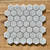 Carrara Marble 48mm Hexagon Tile