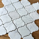 Carrara Marble Arabesque Mosaic Tile 
