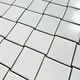 Irregular White Matt Mosaic Tile 