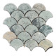 Ming Green Tumbled Fish Scale Mosaic