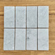 Carrara Tumbled Marble Subway Tile 150x75mm - Tiles4less