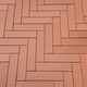 Casa terracotta natural subway tile 240x60mm floor and wall tile.