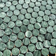 Indian Green Honed Marble Mosaic Tile 23mm