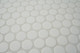 White Matt Penny Round Mosaic Tiles 28mm