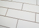 Matt White Subway Wall tile 300x100mm