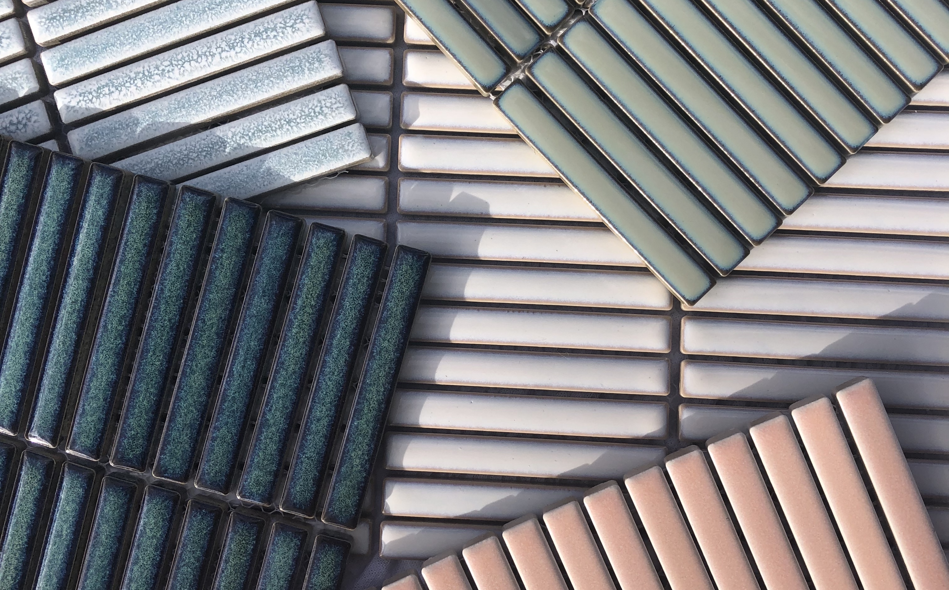 New Product to Inspire Kit Kat Mosaics in wonderful colours! TL Tiles4Less