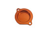 KTM 250 SX-F 2005-2012 OIL FILTER COVER ORANGE CNC