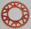 KTM 125SX 250SX 1990-2024 ALLOY REAR SPROCKET 50 TOOTH ORANGE