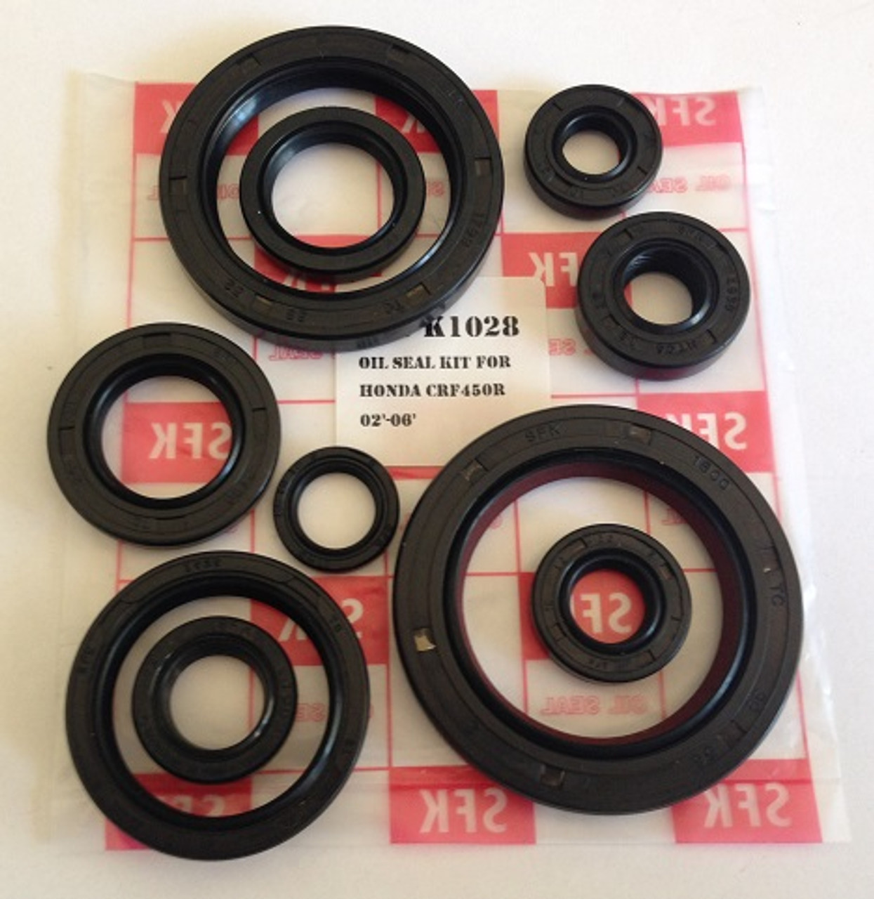 HONDA CRF450R (02-06) CRF450X (05-17) ENGINE OIL SEALS KIT PARTS