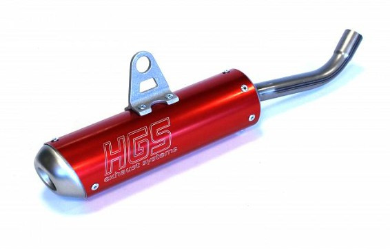 GAS GAS MC85 2021-2024 HGS SILCENCER MUFFLER RED