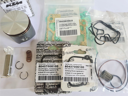 HUSQVARNA TC125 2016-2022 OEM TOP END REBUILD KIT #00050000246