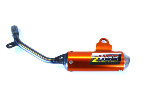 KTM 50SX 2009-2015 HGS ORANGE SILENCER MUFFLER
