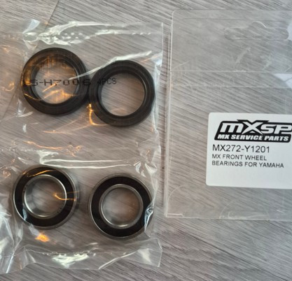  YAMAHA YZ125 1998-2026 FRONT WHEEL BEARINGS & SEALS MXSP