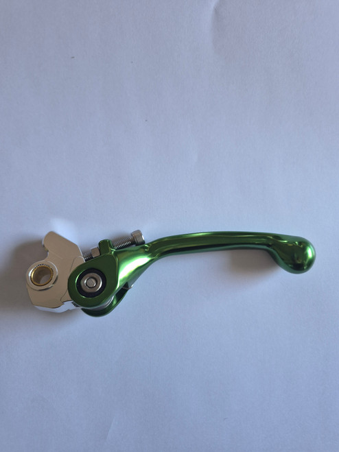  KAWASAKI KX65 2000-2026 GREEN FLEX FRONT BRAKE LEVER MXSP