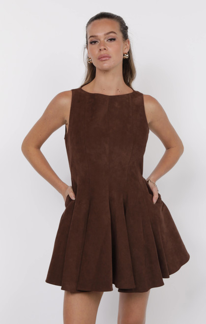 Far West Fit & Flare Dress