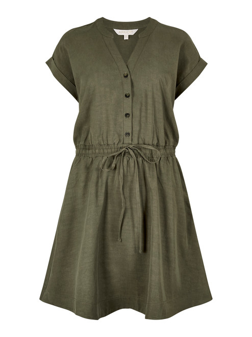 Olive Skater Skirt Mini Dress (Updating)