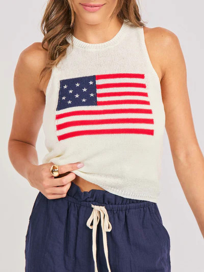American Spirit Sweater Tank