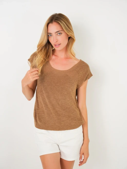 Sea Breeze Ginger Root Sweater