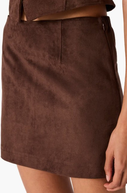 Cindi Dark Choco Skirt