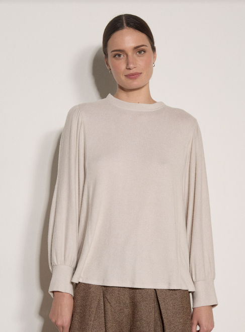 Blouson Sleeve Soft Touch Top